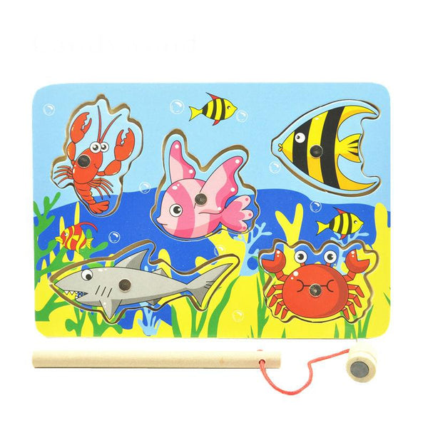 Fishing Game Small Magnetic Puzzle