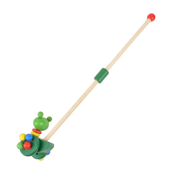 Wooden Hand Frog Push And Pull Animal