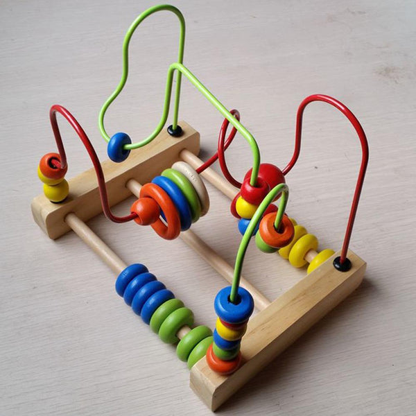 Counting Circles Bead Abacus Wire