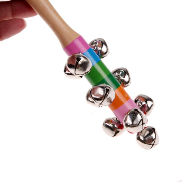 Wooden Bell Stick Shaker