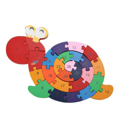 Snail Wooden Jigsaw Puzzles