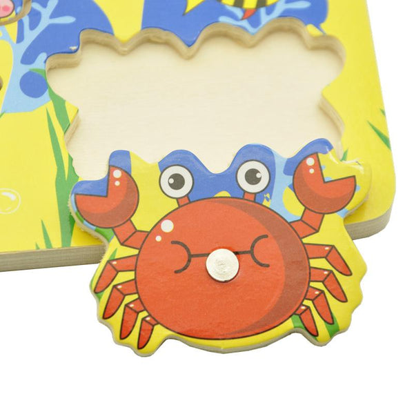 Fishing Game Small Magnetic Puzzle