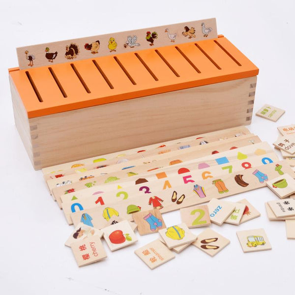 Educational Wooden Learing Puzzle Brinquedos