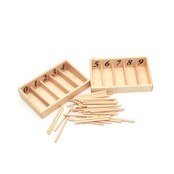 Spindles Mathematics Learning Wooden Toys