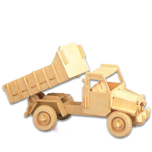 Wooden Puzzle Engineering Truck