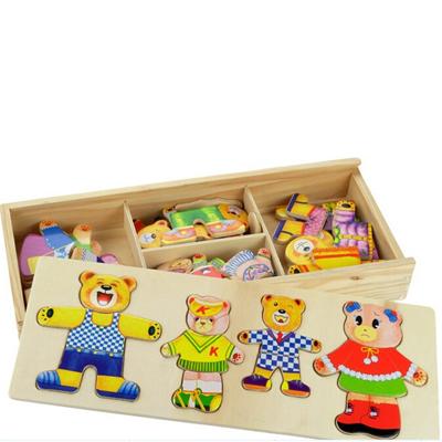 Rabbit Change Clothes Puzzle