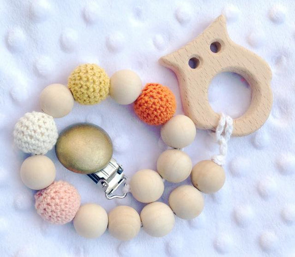 Color Chain Teething Ring