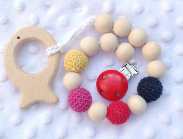 Color Chain Teething Ring