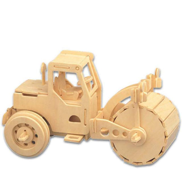 Wooden Puzzle Engineering Truck