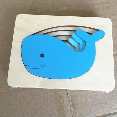 Animals Puzzle Multilayer Jigsaw Baby Wooden Toys